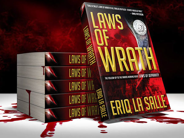 Laws of Wrath by actor/director Eriq La Salle. Book cover design by Brian K. Harris/B Kreative. Coming to America. Dr. Peter Benton in NBC's ER.
