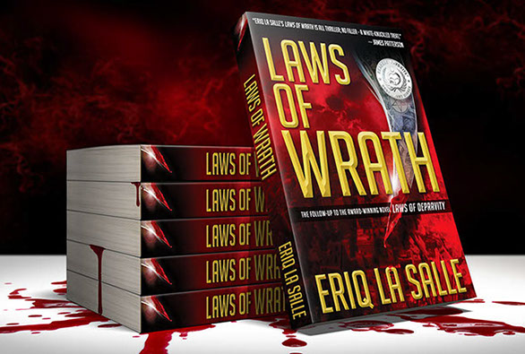 Laws of Wrath by actor/director Eriq La Salle. Book cover design by Brian K. Harris/B Kreative. Coming to America. Dr. Peter Benton in NBC's ER.
