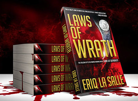 Laws of Wrath by actor/director Eriq La Salle. Book cover design by Brian K. Harris/B Kreative. Coming to America. Dr. Peter Benton in NBC's ER.