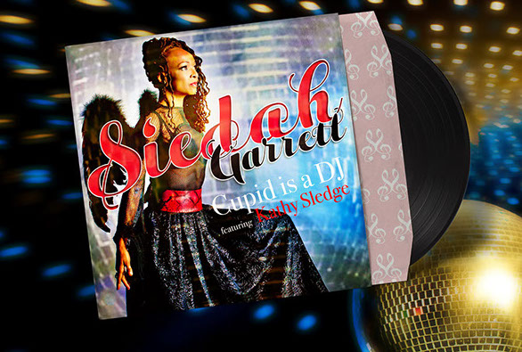 Cupid is a DJ by Siedah Garrett and Kathy Sledge - Cover design by Brian K. Harris BKreative